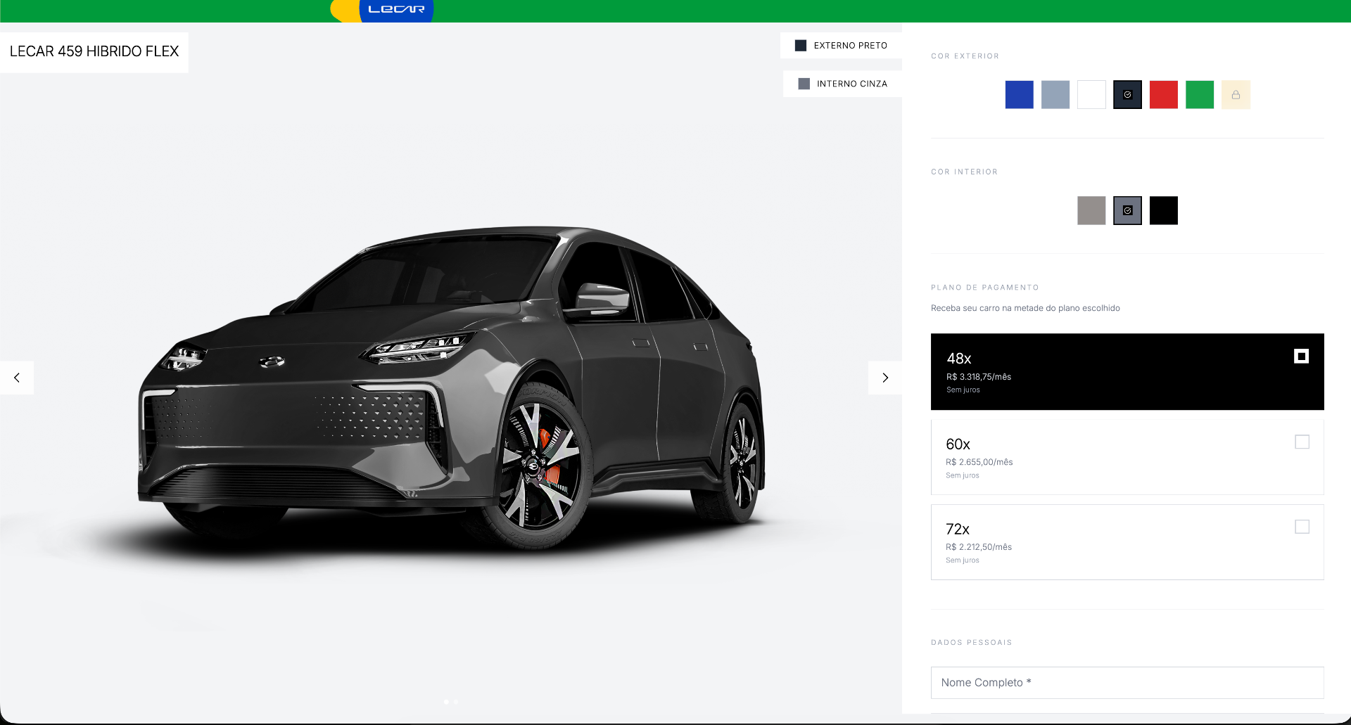 lecar configurator